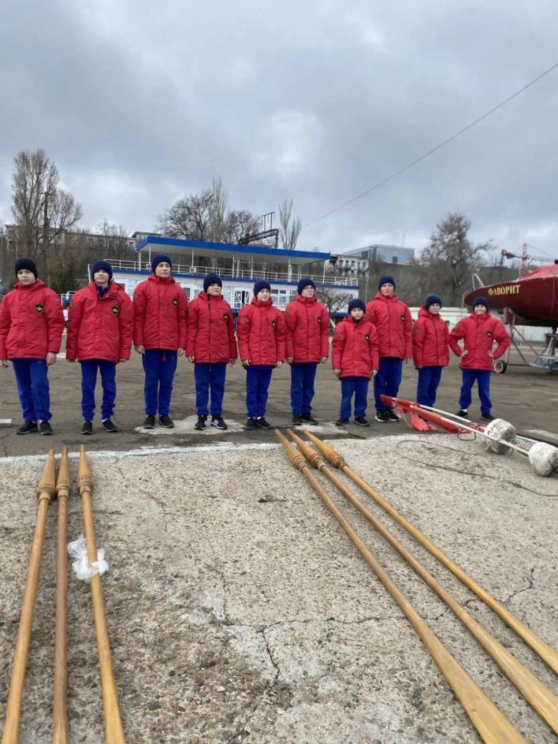 Заняття для вихованців філії Нахімовського військово-морського училища